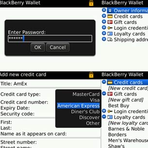 BlackBerry Wallet