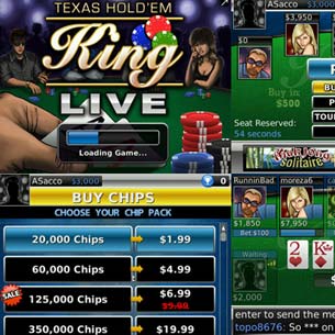 Texas Hold'em King Live for BlackBerry