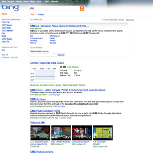 Microsoft uses Bing home page to push IE8