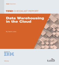 Data Warehousing in the Cloud