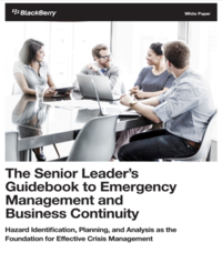 The Senior Leader?s Guidebook to Emergency Management and Business Continuity
