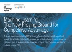 Machine Learning: The New Proving Ground for Competitive Advantage
