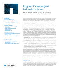 Hyper Converged Infrastructure: Are You Ready For Next?