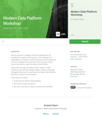 Modern Data Platform Workshop