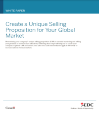 Create a Unique Selling Proposition for Your Global Market