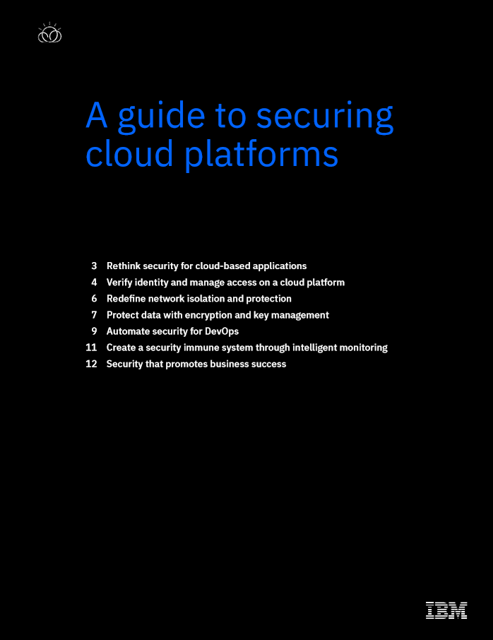 A guide to securing cloud platforms