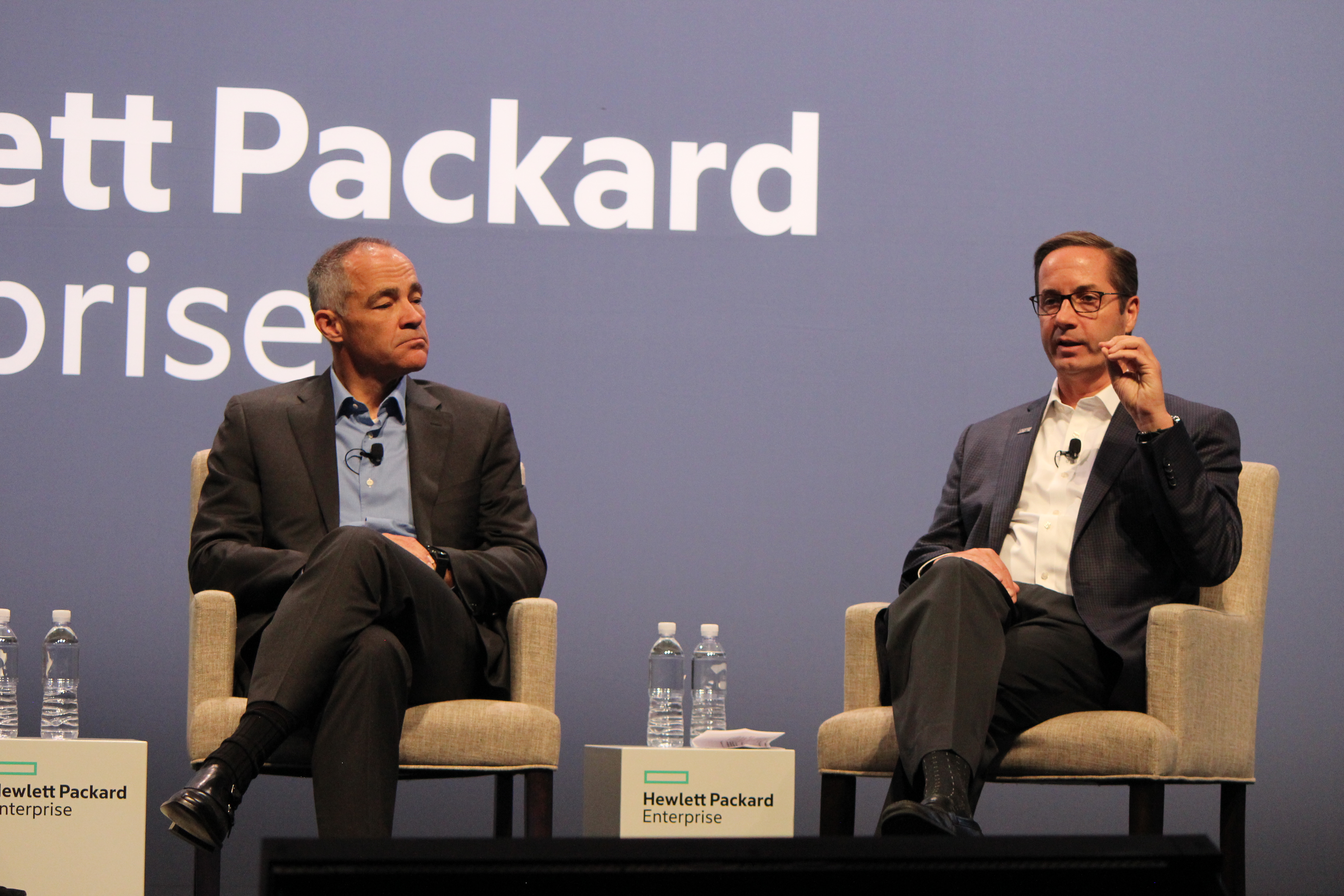 HPE Discover 2018 - Ric Lewis and John Treadway