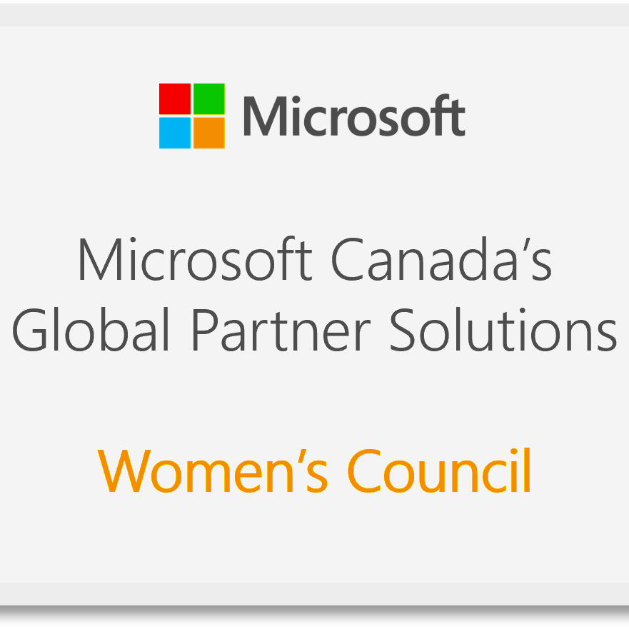 Microsoft Canada Women's Partner Council